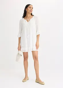 Boho jurk met borduursel, bonprix