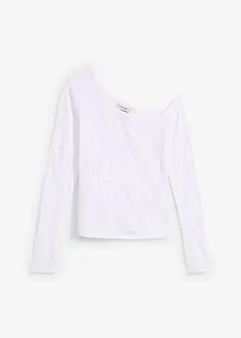 Off shoulder shirt in ausbrenner look, bonprix