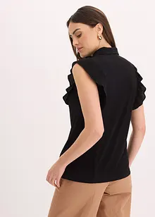 Blouse met volants, bonprix