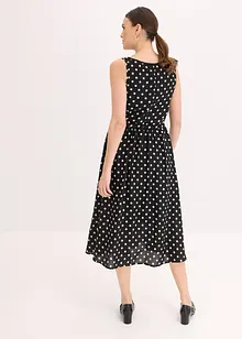 Midi jurk met bindceintuur, bonprix