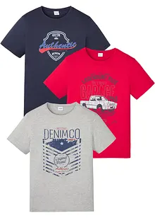 T-shirt (set van 3), bonprix