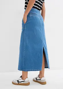 Midi spijkerrok, mid waist, bonprix
