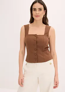 Blousetop met knopen, bonprix