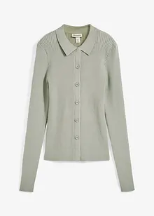 Gebreid vest van viscosemix, bonprix