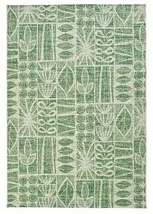 Binnen- en buitenkleed met grafisch patroon, bonprix