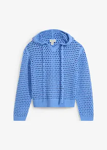 Ajour trui met capuchon, bonprix