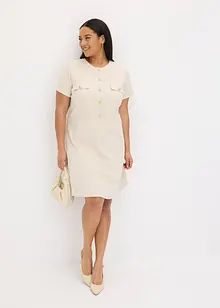 Mini jurk met licht uitlopende rok, bonprix