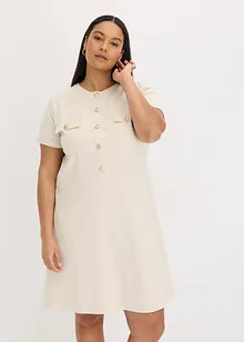Mini jurk met licht uitlopende rok, bonprix