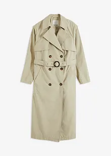 Trenchcoat met afneembare mouwen, bonprix