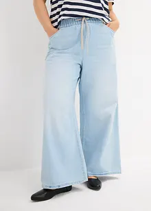 Wide leg jeans, mid waist, comfortabele band, bonprix