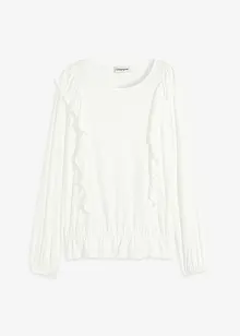 Shirt met volants, bonprix