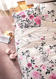 Dekbedovertrek met bloemen, bonprix