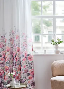 Gordijn met bloemenprint (1 stuk), bonprix
