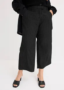 Culotte met krijtstrepen, bonprix