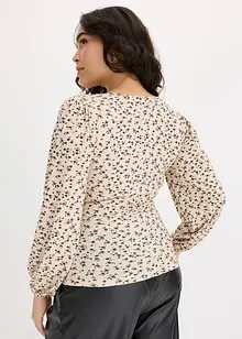 Longshirt met rimpels, bonprix