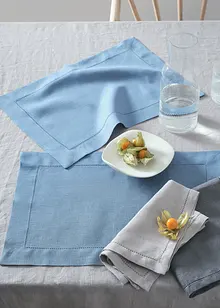 Linnen placemats (set van 2), bonprix