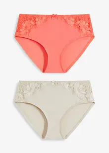 Maxislip (set van 2) met gerecycled polyamide, bonprix