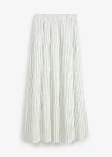 Gestreepte maxi rok van puur katoen, bonprix