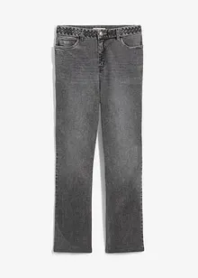 Straight jeans mid waist, bonprix