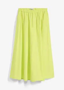 Midirok van een soepel vallende linnenmix, bonprix