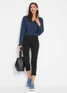 Slim fit jeans met comfortband, mid waist, bonprix