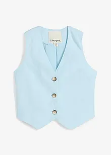 Linnen gilet, bonprix