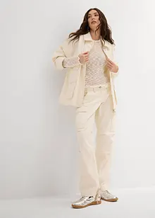 Cargo broek van puur katoen, bonprix
