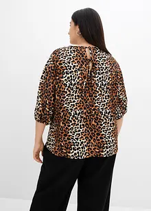 Blouse van fijne viscosemix, bonprix