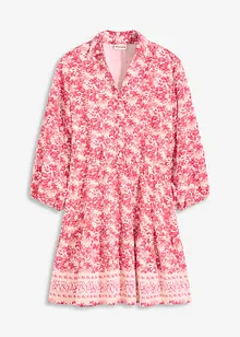 Jurk in linnen look, bonprix