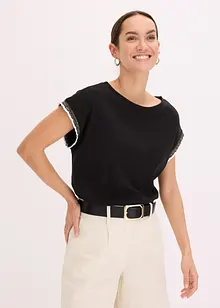 Shirt met versiering, bonprix