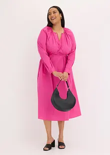 Maxi jurk van popeline, bonprix