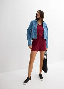 Jersey playsuit van viscose, bonprix
