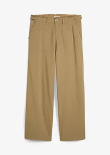 Marlene Dietrich broek in een luchtige linnenmix, bonprix