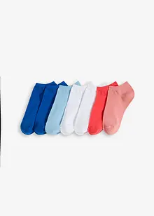 Sneakersokken met biologisch katoen (set van 7), bonprix