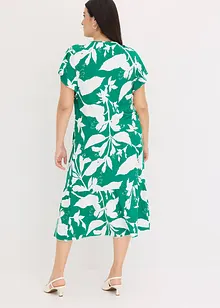 Midi jurk met kapmouwen, bonprix