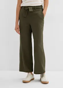 Culotte van lichte linnenmix, bonprix