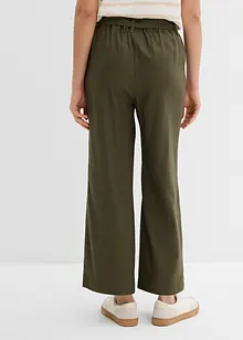 Culotte van lichte linnenmix, bonprix