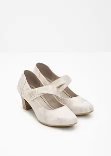 Jana strappy pumps in comfortabele wijdte, Jana