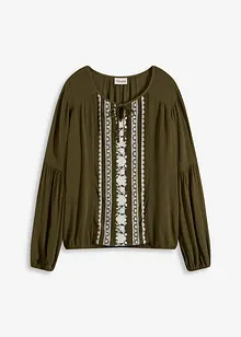 Blouse met borduursel, bonprix