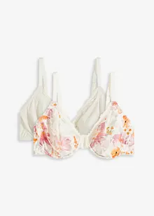 Bh met beugels en biologiscch katoen (set van 2), bonprix