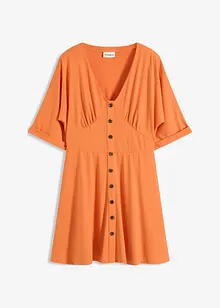 Getailleerde mini jurk, bonprix