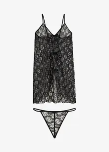 Slipdress en string (2-dlg. set), VENUS