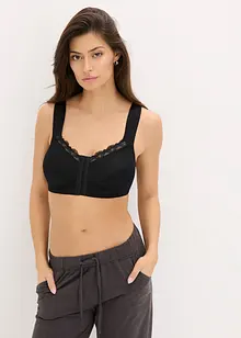 Steun bh met een comfortabele voorsluiting, zonder beugels, bonprix