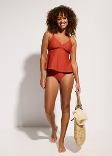 Tankini (2-dlg. set) van geweven stof, bonprix