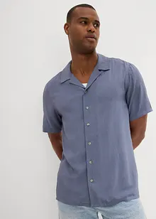 Overhemd van viscose met korte mouwen, bonprix
