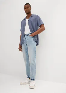 Overhemd van viscose met korte mouwen, bonprix