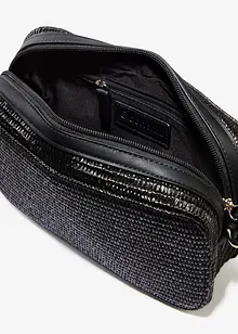 Schoudertas in stro-look, bonprix