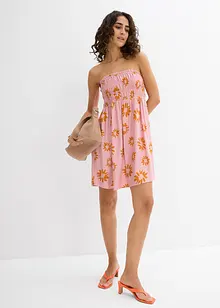 Strapless jurk van zachte viscose, bonprix