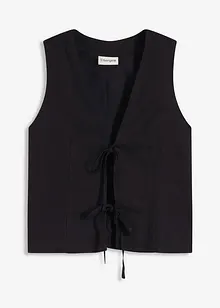 Gilet met strikken, bonprix
