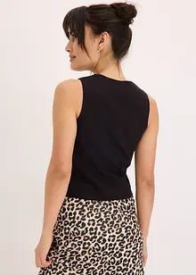 Gilet met strikken, bonprix